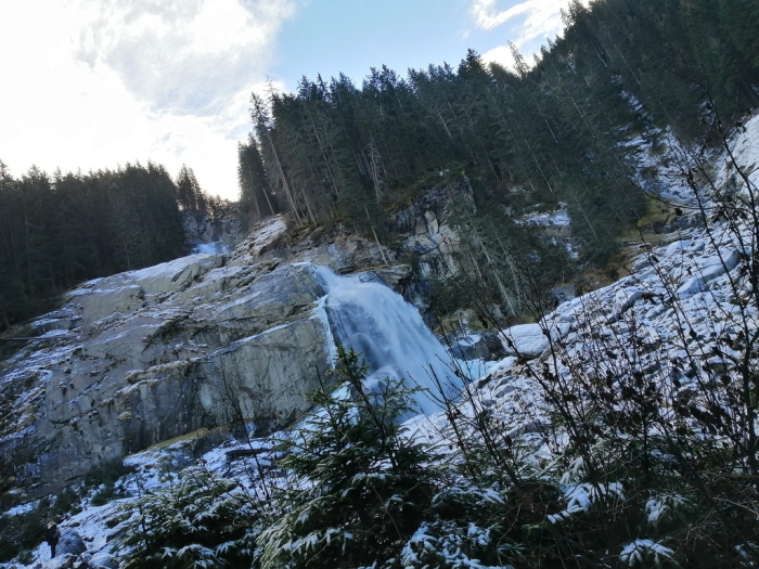 Krimml Waterfalls in Austria