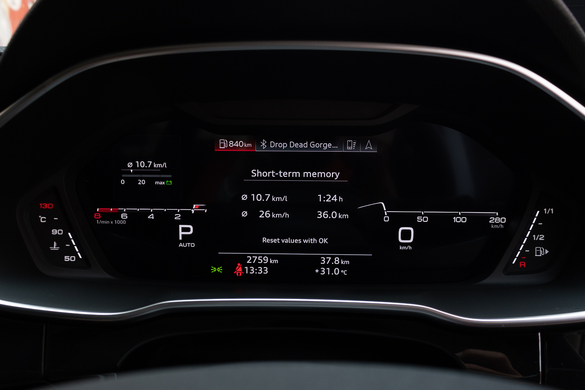 Audi Q3 Sportback 1.5 MHEV Singapore - Instrument cluster