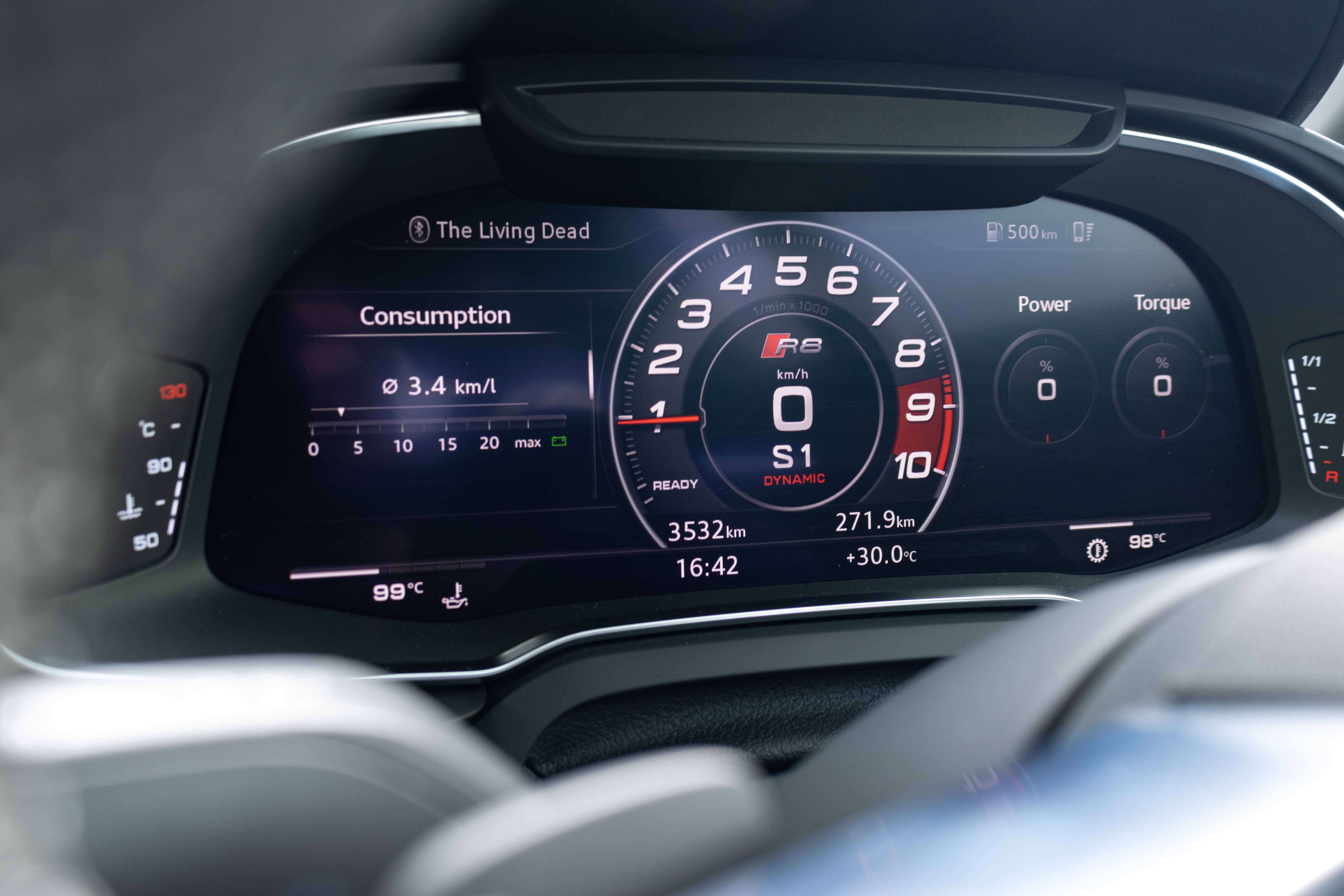 2022 Audi R8 RWD Performance Singapore - Virtual cockpit