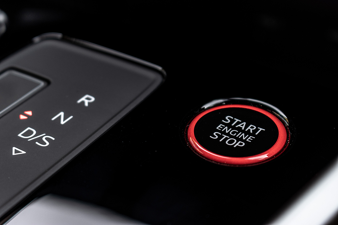 Audi S3 Sedan interior dashboard Start button red ring Singapore