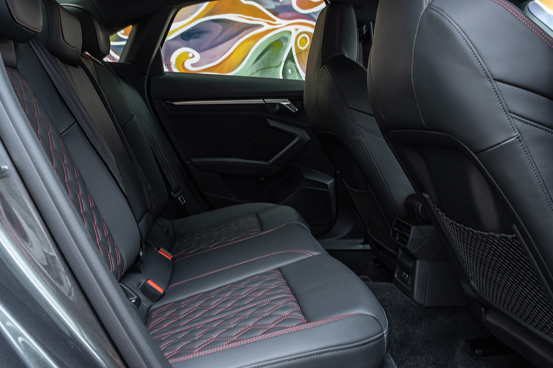 Audi S3 Sedan interior rear seats Singapore