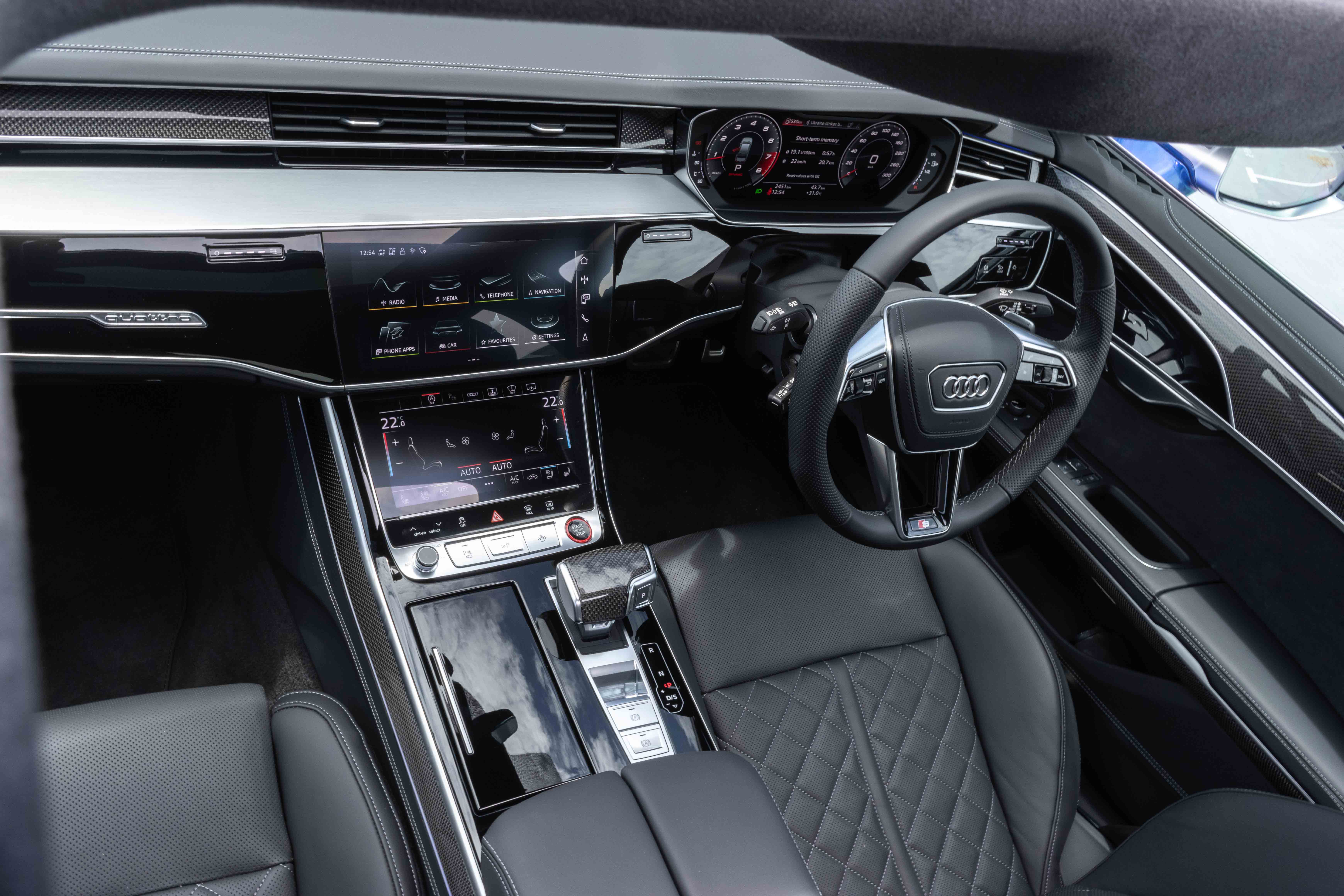 Audi S8 Singapore - Dashboard