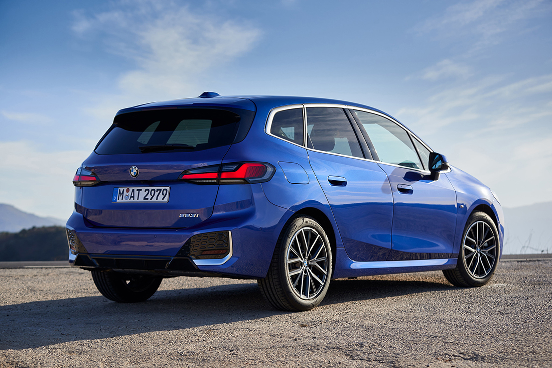 The BMW 2 Series 223i Active Tourer Malaga Spain - However as we repeated the ascension into B-road heaven, the 223i felt less incisive and eager to turn than the 220i did. That could be down to less weight (25kg) over the front axle.