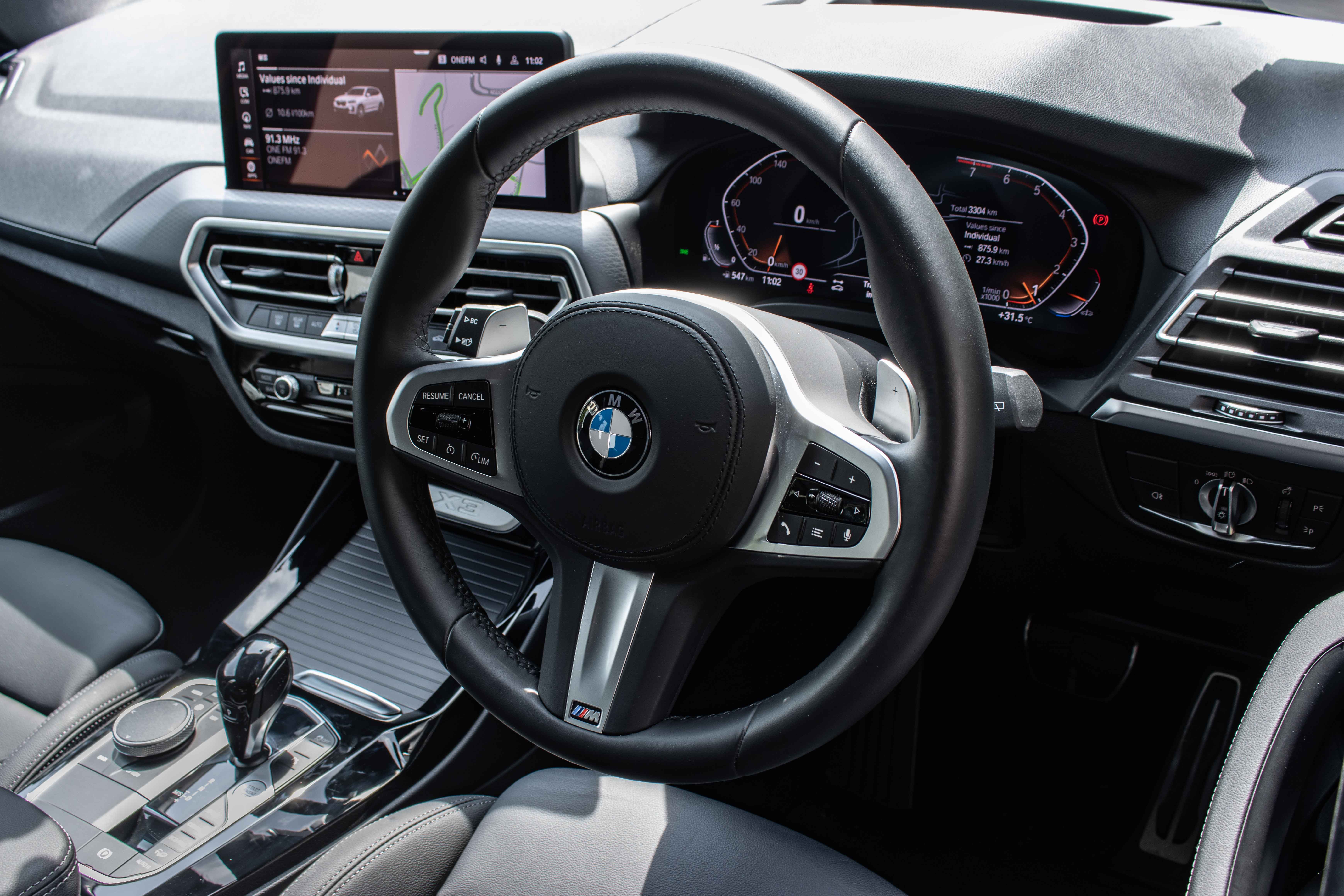 2022 BMW X3 xDrive30i M Sport Singapore - Dashboard