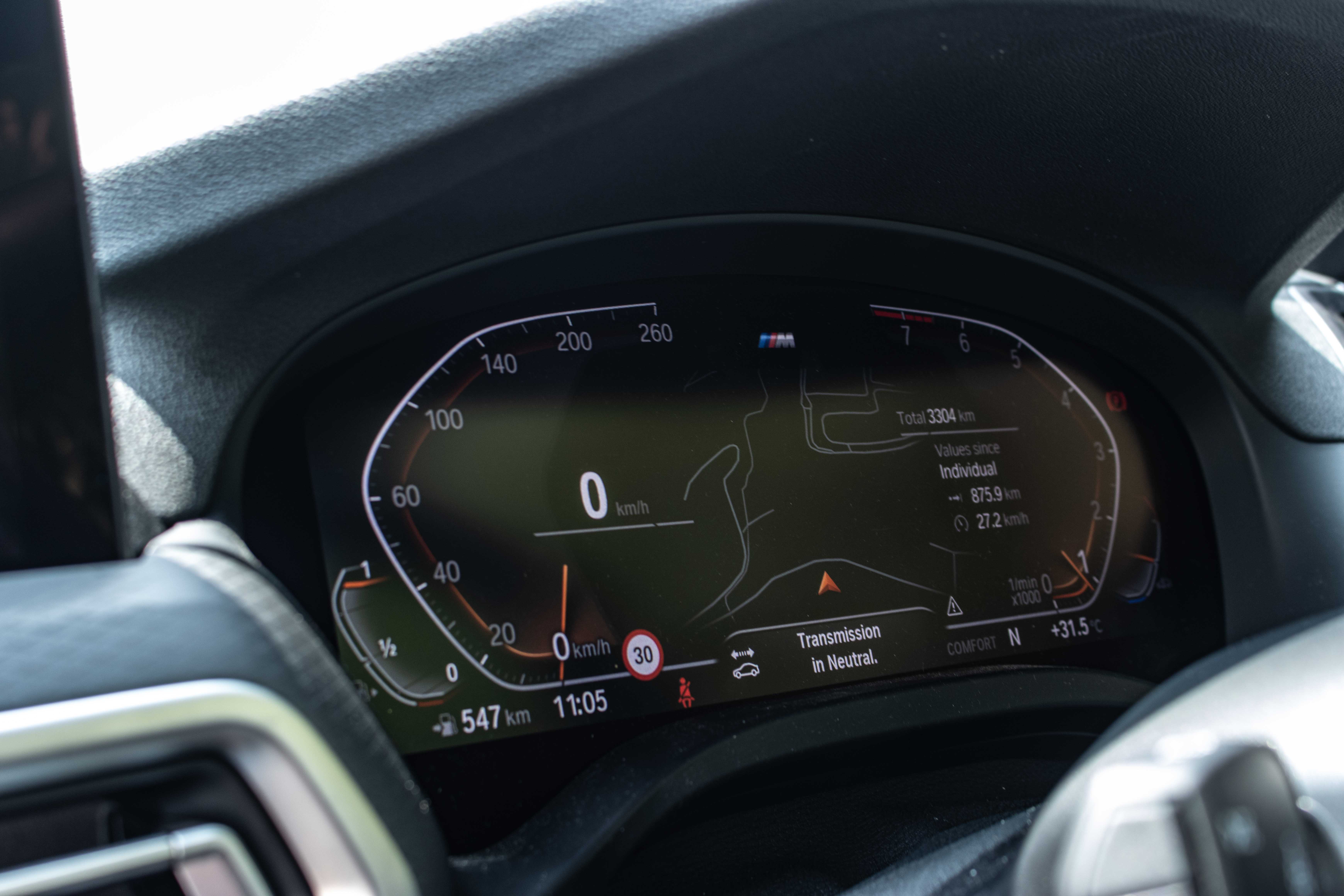 2022 BMW X3 xDrive30i M Sport Singapore - Instrument panel
