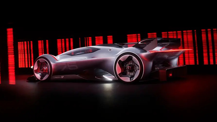 Ferrari’s 1,338bhp Vision Gran Turismo concept