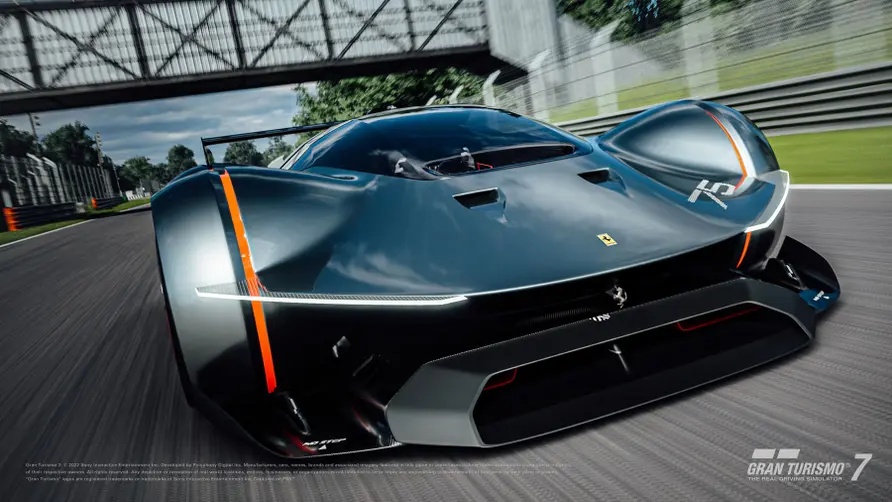 Ferrari’s Vision Gran Turismo In Game