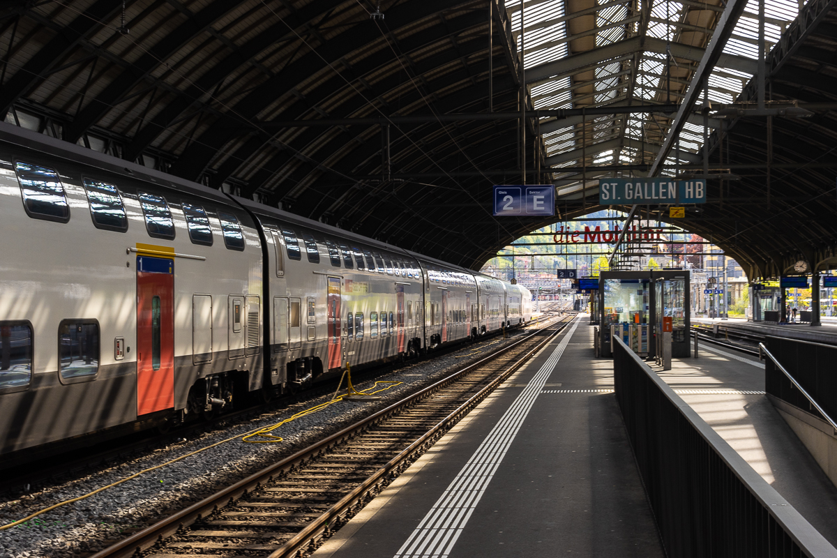 Train Station, St. Gallen, Switzerland - Photo Credits #Driven4Vacay