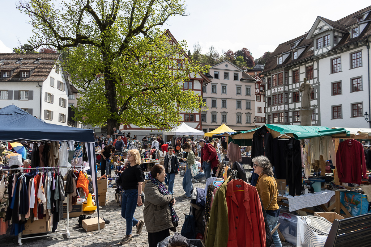 Flea Market, St. Gallen, Switzerland - Photo Credits #Driven4Vacay