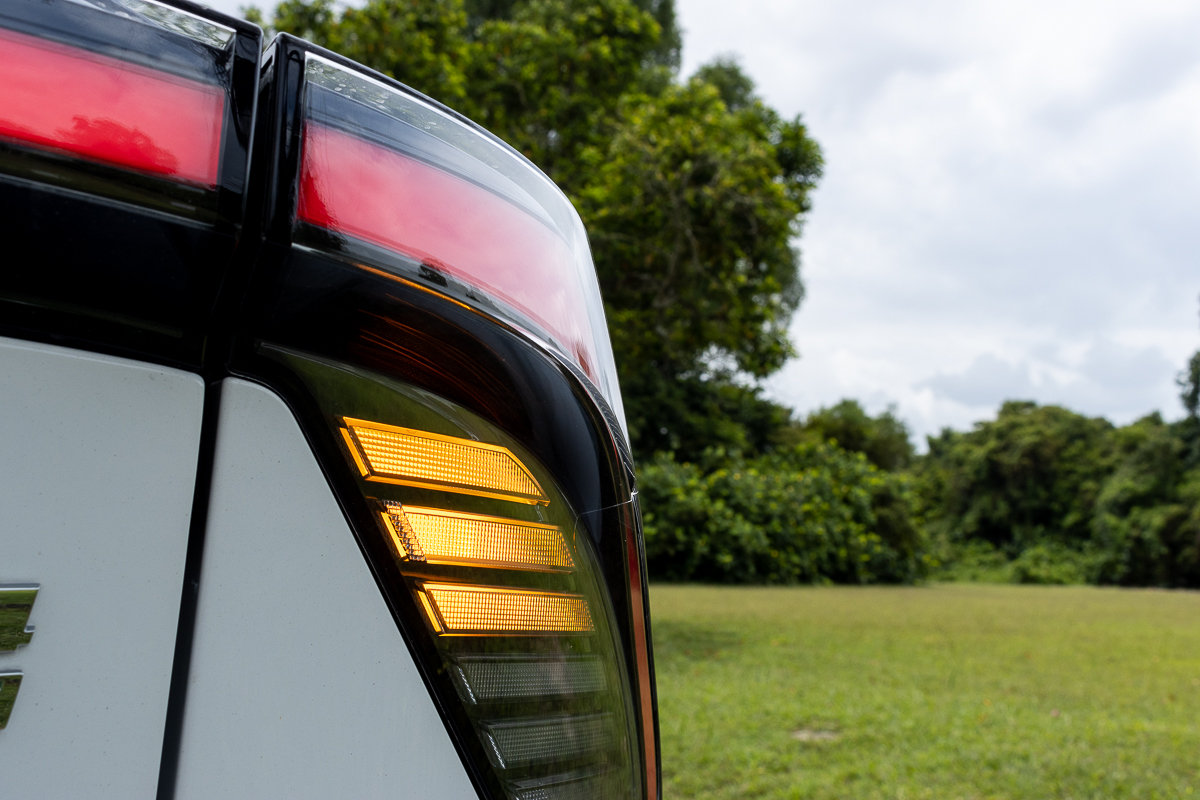 2023 MG4 EV Singapore - Tail light detail