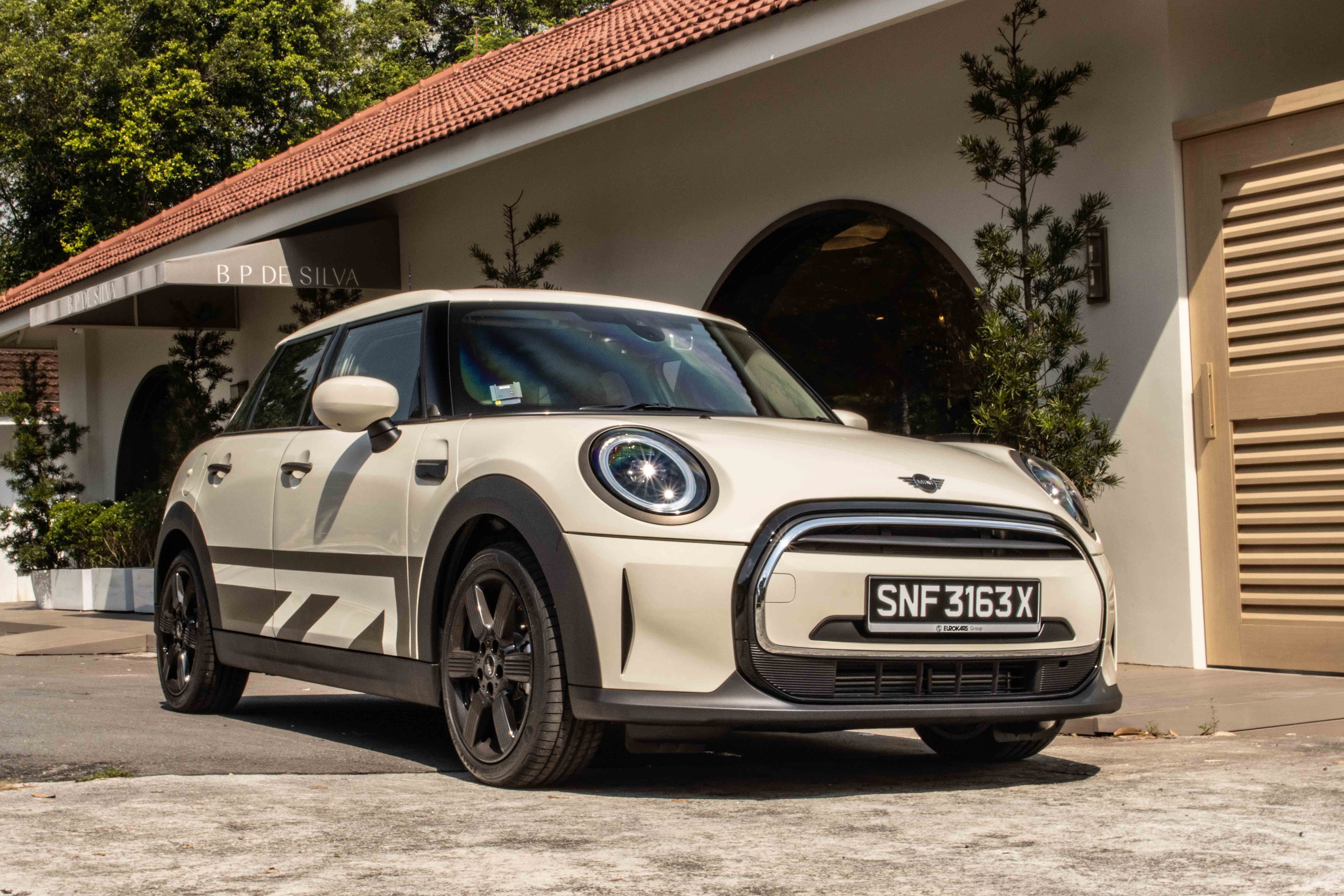 2022 Mini One 5 Door Frozen Brass Edition Singapore - Front right