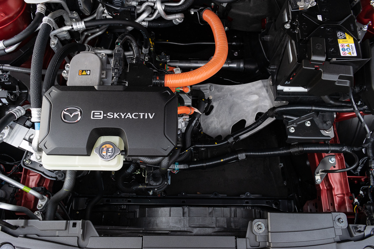 2023 Mazda MX-30 e-SKYACTIV EV Singapore - That hole where the range extender should go... could make a good frunk