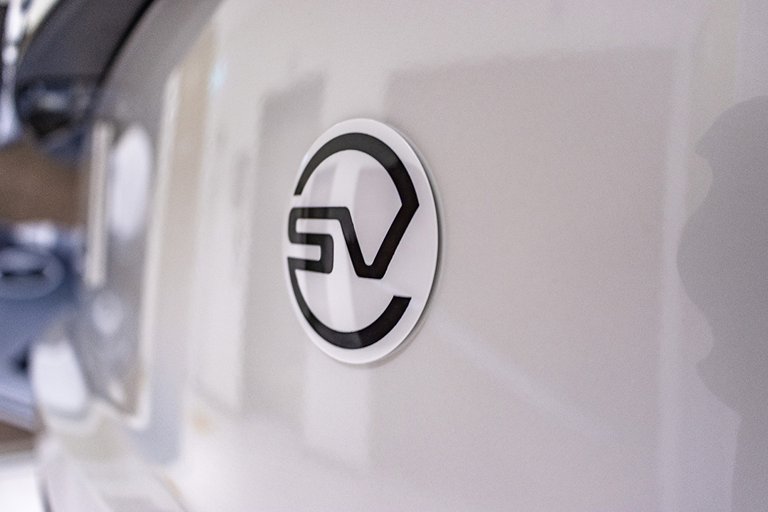 2022 Range Rover SV ceramic badge