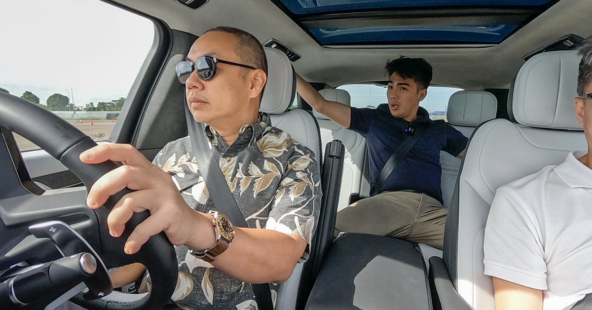 Range Rover Sport driving impressions Singapore - Jay REALLY wakes up!