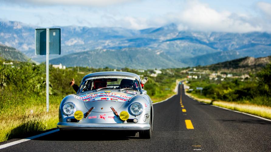  THE CRAZY STORY OF THE PORSCHE 356 THAT'S RACED AROUND THE WORLD