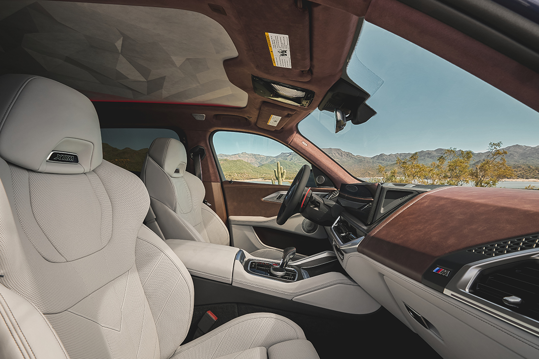2023 BMW XM First Drive in Arizona, USA - Dashboard