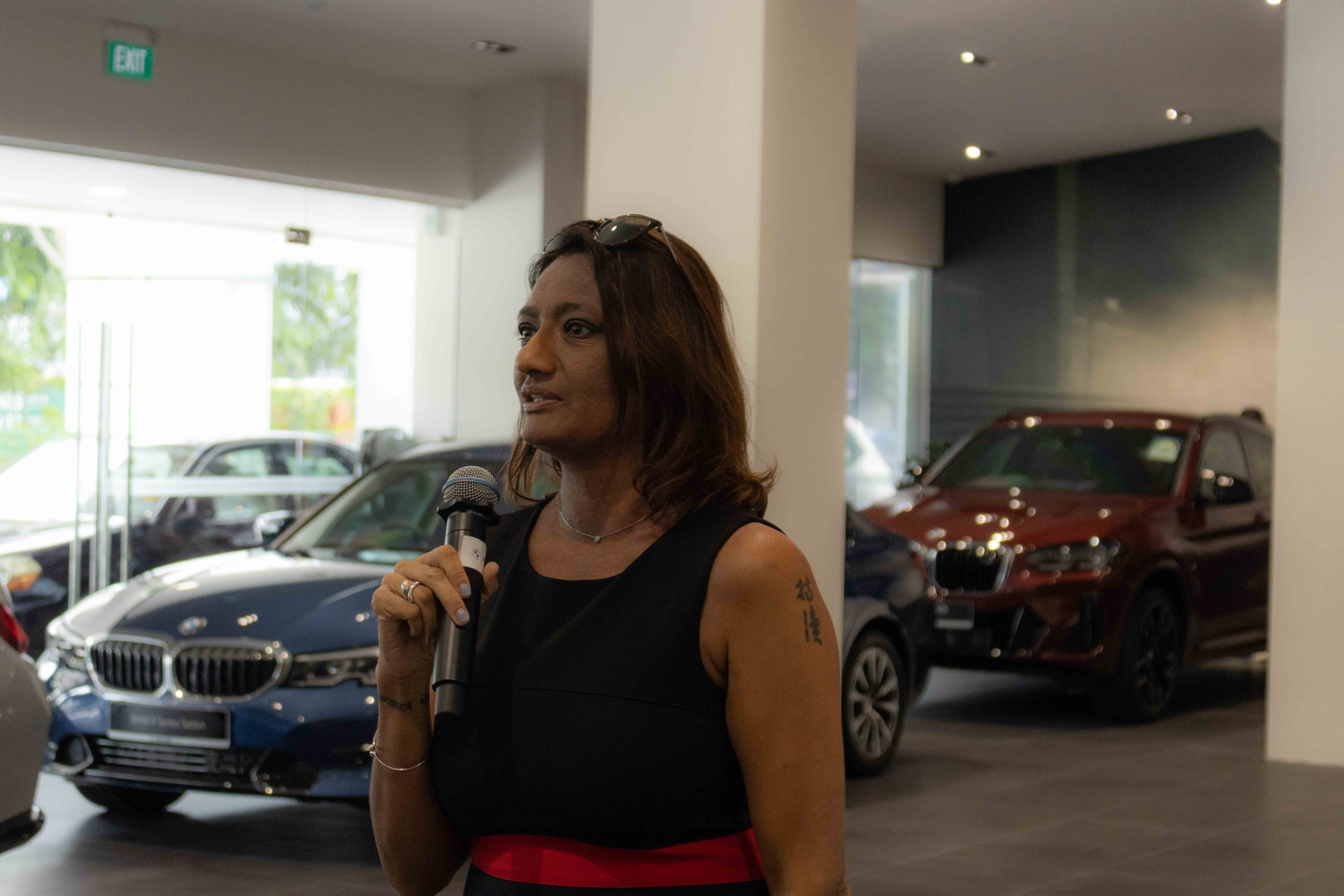 Director of Corporate Affairs and Sustainability of BMW Group Asia - says we can now go and eat