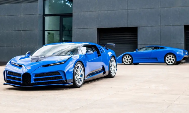 The first customer Bugatti Centodieci has been designed to match an EB110