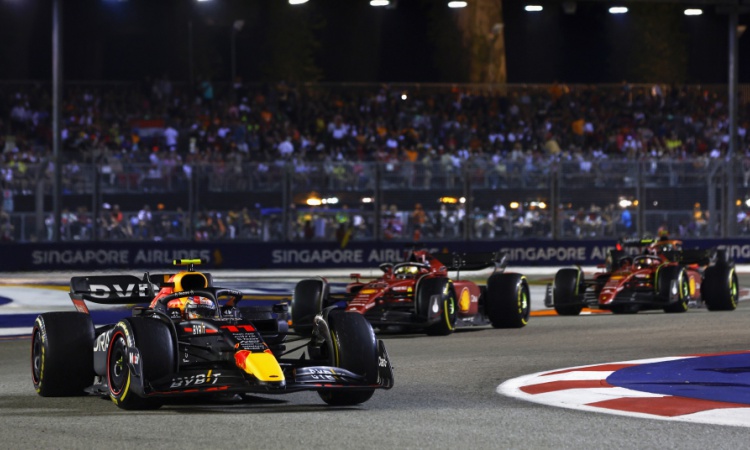 Sergio Perez wins the 2022 Singapore Grand Prix