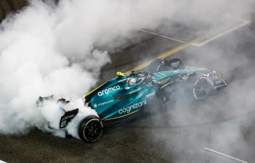 Abu Dhabi GP: legend Vettel bows out in a flurry of donuts